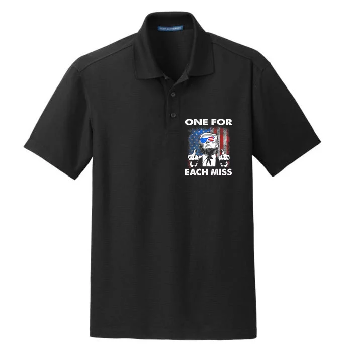 Trump One For Each Miss Dry Zone Grid Performance Polo