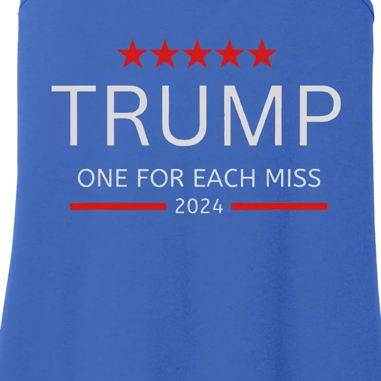 Trump One For Each Miss Patriotic Ladies Essential Tank