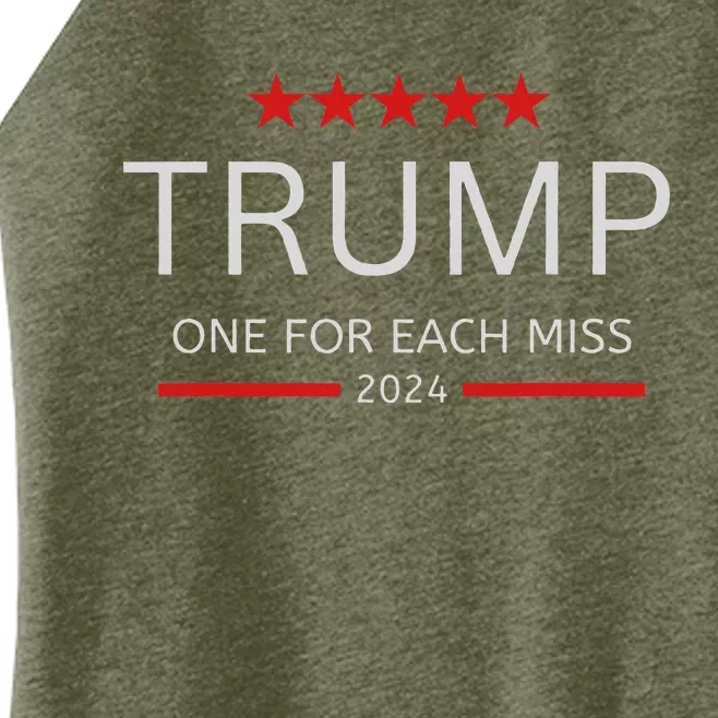 Trump One For Each Miss Patriotic Women’s Perfect Tri Rocker Tank