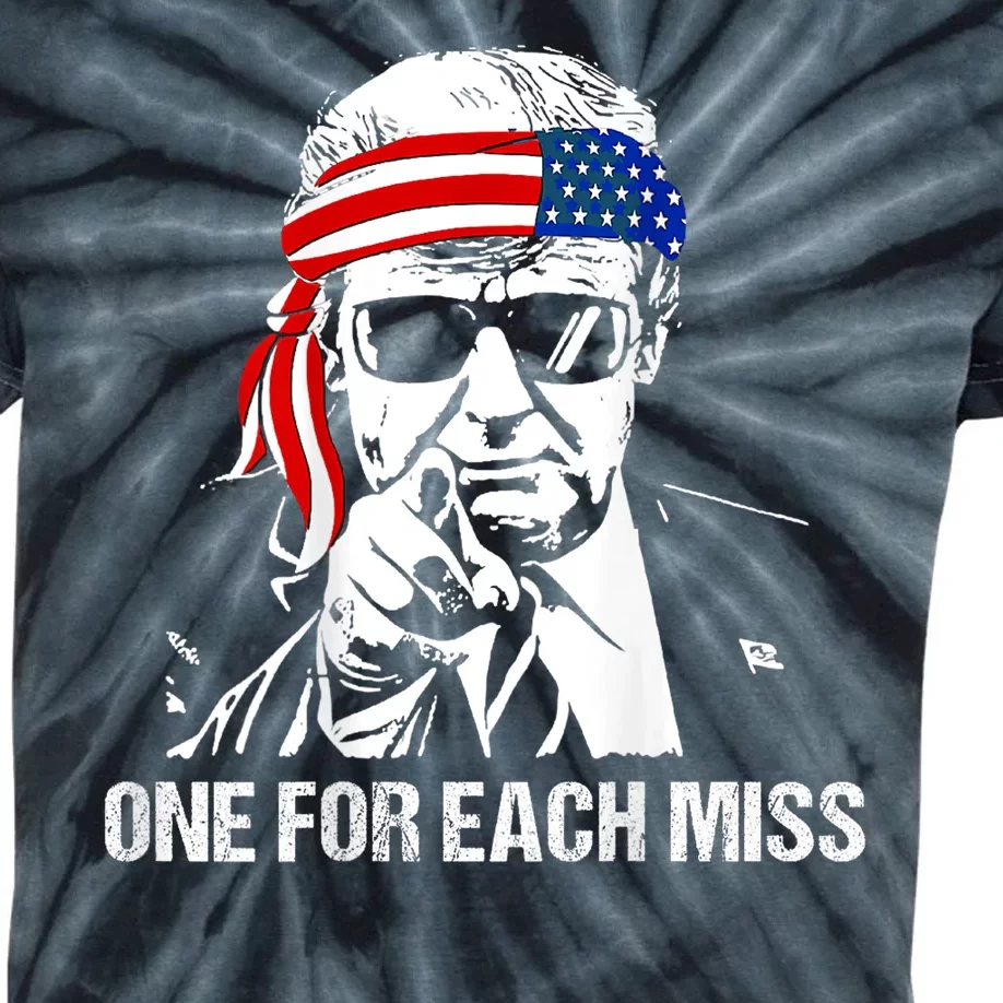 Trump One For Each Miss Trump Vote Trump 2024 Kids Tie-Dye T-Shirt