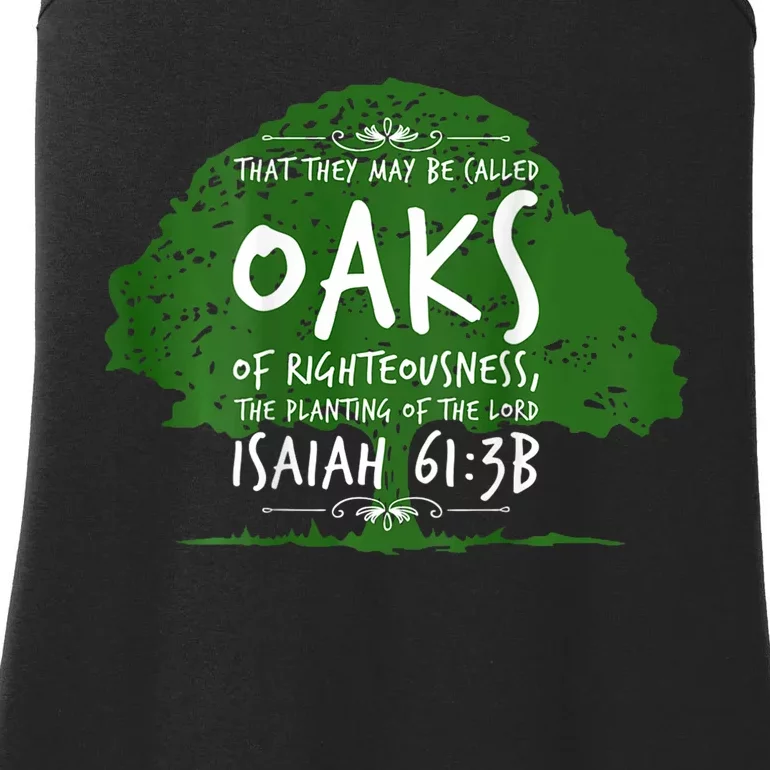 The Oaks Front And Back 2 Ladies Essential Tank