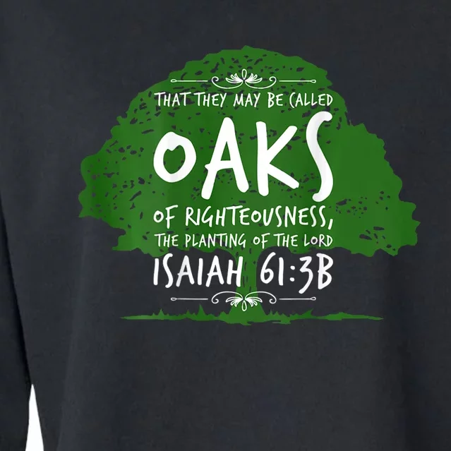 The Oaks Front And Back 2 Cropped Pullover Crew