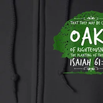 The Oaks Front And Back 2 Full Zip Hoodie