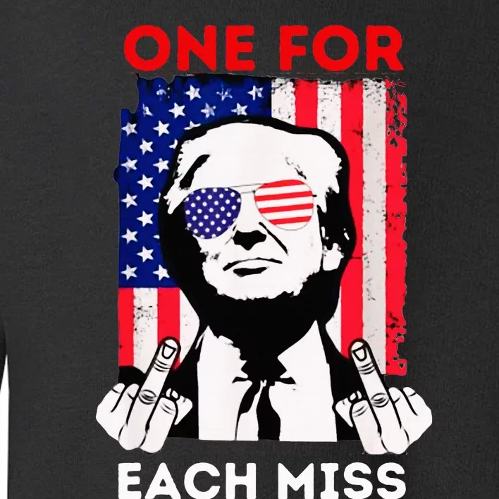 Trump One For Each Miss Toddler Sweatshirt