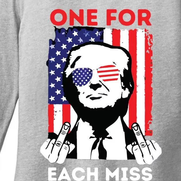 Trump One For Each Miss Womens CVC Long Sleeve Shirt