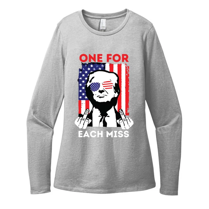 Trump One For Each Miss Womens CVC Long Sleeve Shirt