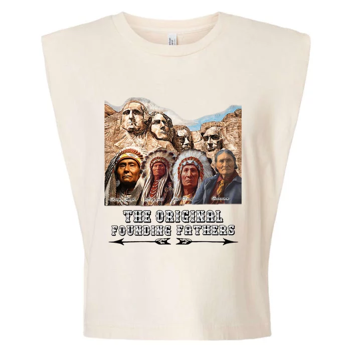 The Original Founding Fathers Native American Garment-Dyed Women's Muscle Tee