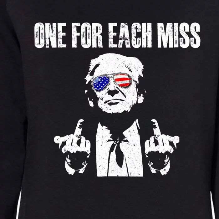 Trump One For Each Miss Womens California Wash Sweatshirt