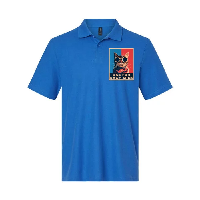 Trump One For Each Miss Cat Lover Softstyle Adult Sport Polo