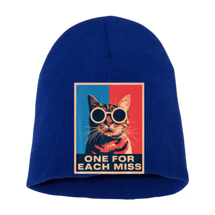 Trump One For Each Miss Cat Lover Short Acrylic Beanie