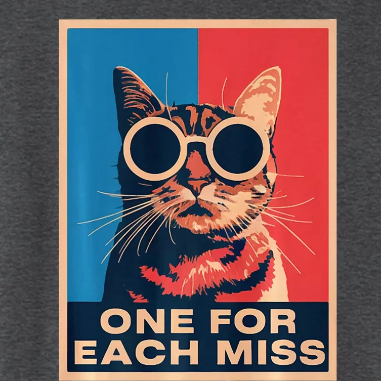 Trump One For Each Miss Cat Lover Women's Crop Top Tee