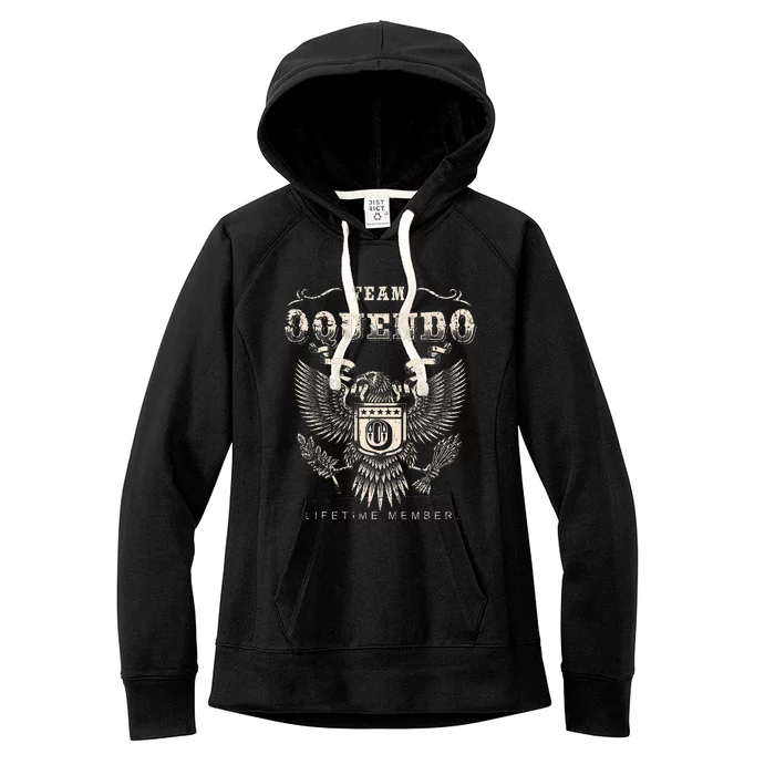 Team Oquendo Family Name Lifetime Women's Fleece Hoodie