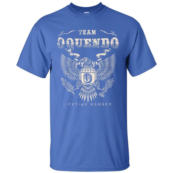 Team Oquendo Family Name Lifetime Tall T-Shirt