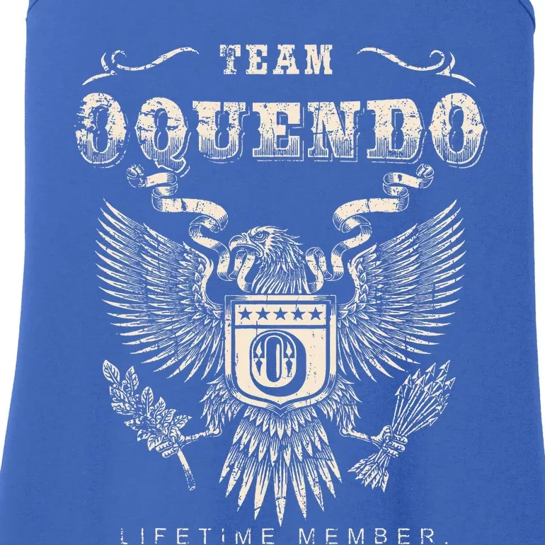 Team Oquendo Family Name Lifetime Ladies Essential Tank