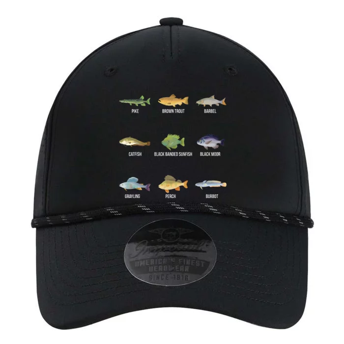 Types Of Freshwater Fish Species Funny Fishing Gifts Performance The Dyno Cap