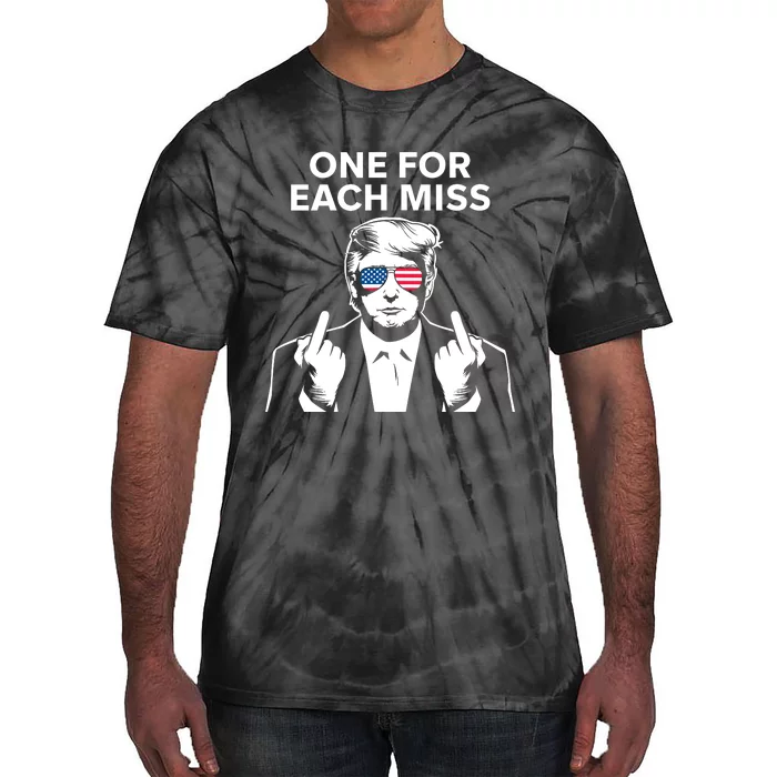 Trump One For Each Miss Funny Tie-Dye T-Shirt