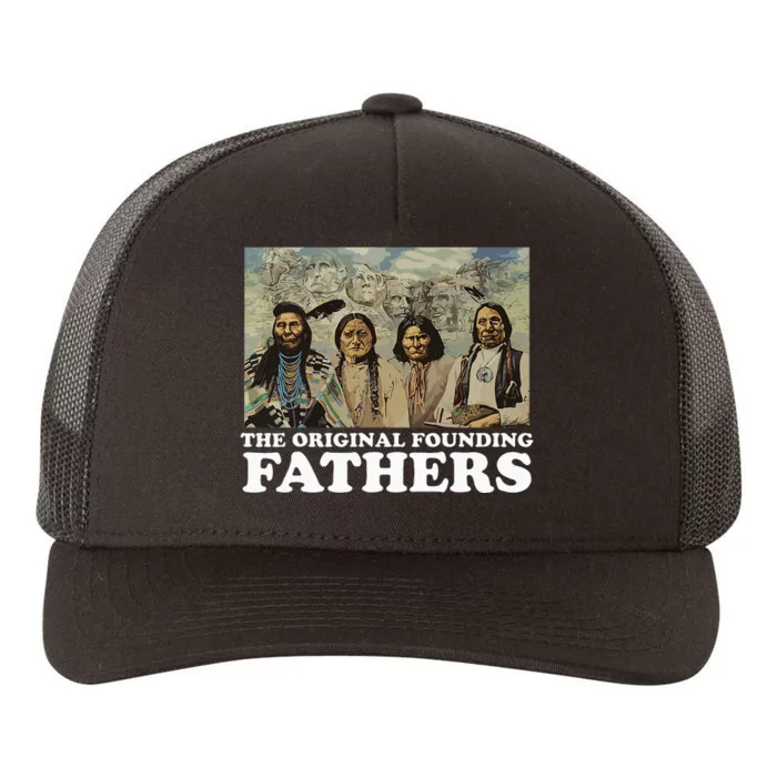 The Original Founding Fathers Native American Yupoong Adult 5-Panel Trucker Hat