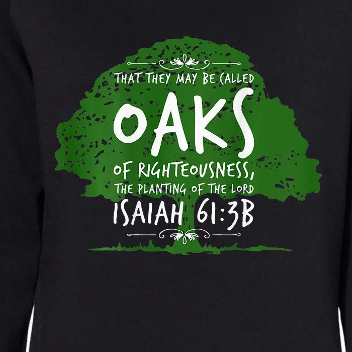 The Oaks Front And Back 2 Womens California Wash Sweatshirt