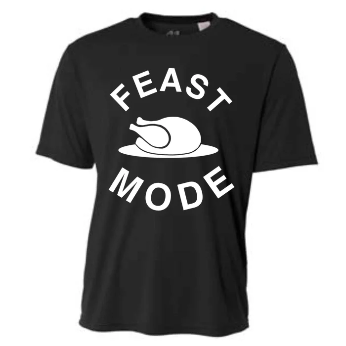 Thanksgiving Outfit Feast Mode Geek Gift Cooling Performance Crew T-Shirt