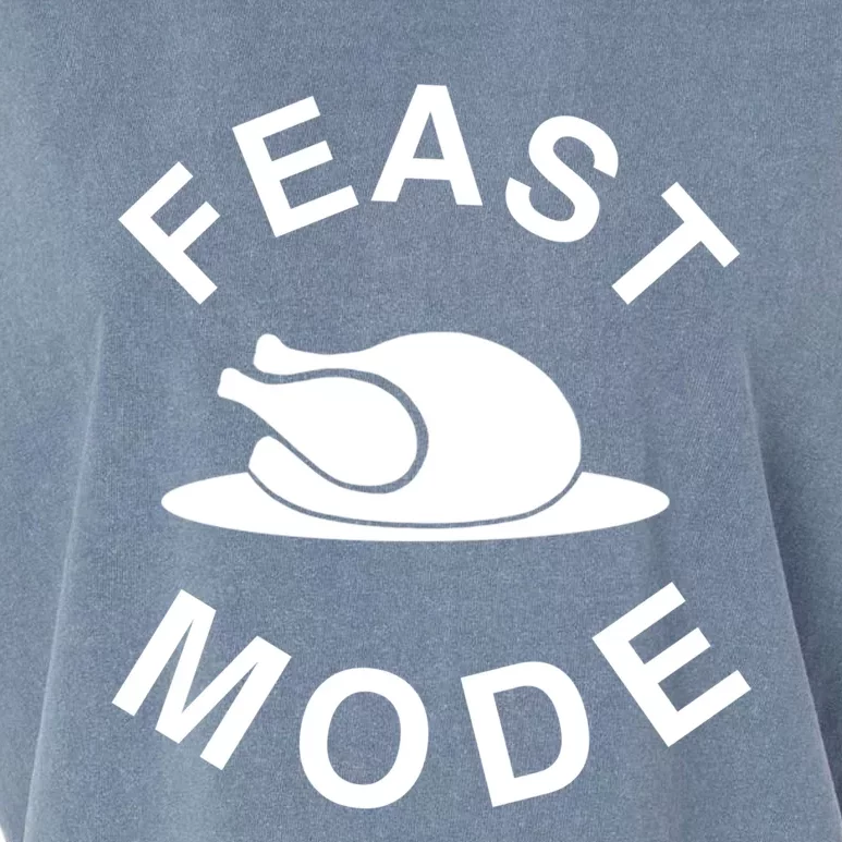 Thanksgiving Outfit Feast Mode Geek Gift Garment-Dyed Women's Muscle Tee