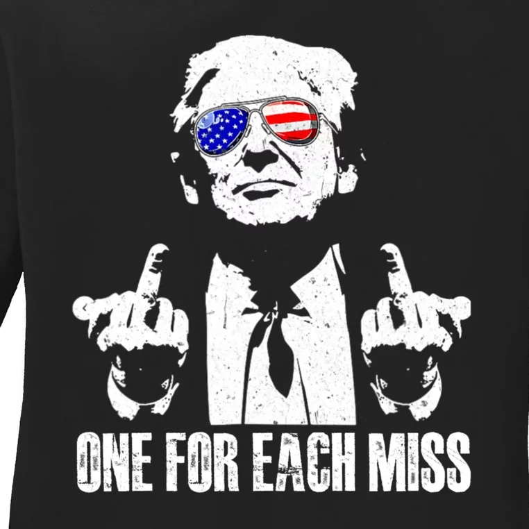 Trump One For Each Miss Ladies Long Sleeve Shirt