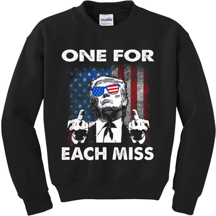 Trump One For Each Miss Kids Sweatshirt