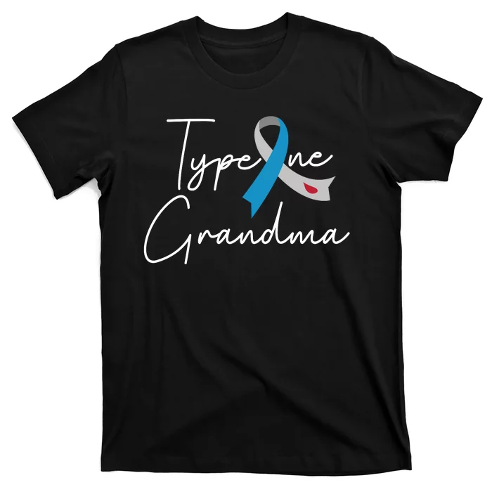 Type One Grandma Diabet Awareness T-Shirt