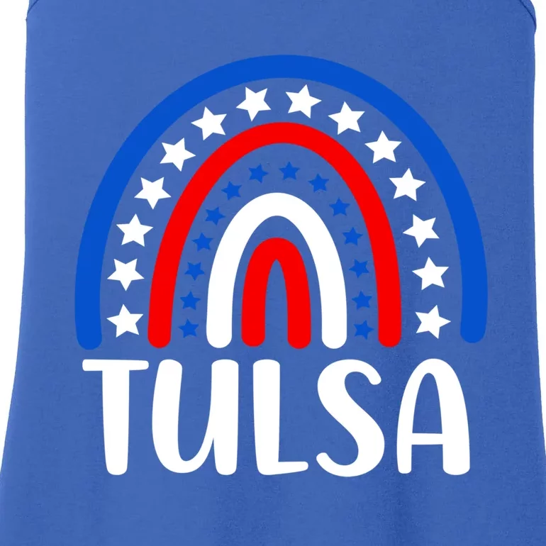 Tulsa Oklahoma Gift I Love Tulsa Oklahoma Usa Gift Ladies Essential Tank