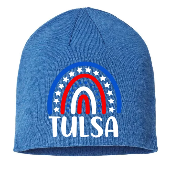 Tulsa Oklahoma Gift I Love Tulsa Oklahoma Usa Gift 8 1/2in Sustainable Knit Beanie