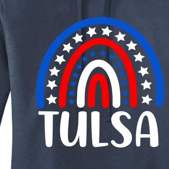 Tulsa Oklahoma Gift I Love Tulsa Oklahoma Usa Gift Women's Pullover Hoodie