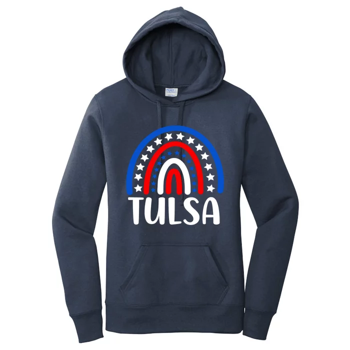 Tulsa Oklahoma Gift I Love Tulsa Oklahoma Usa Gift Women's Pullover Hoodie