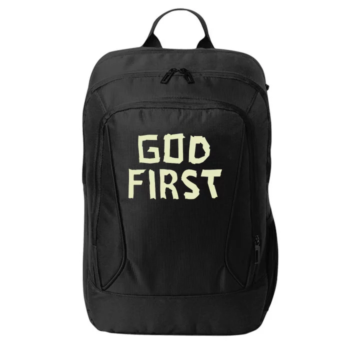 Taped Off God First City Backpack