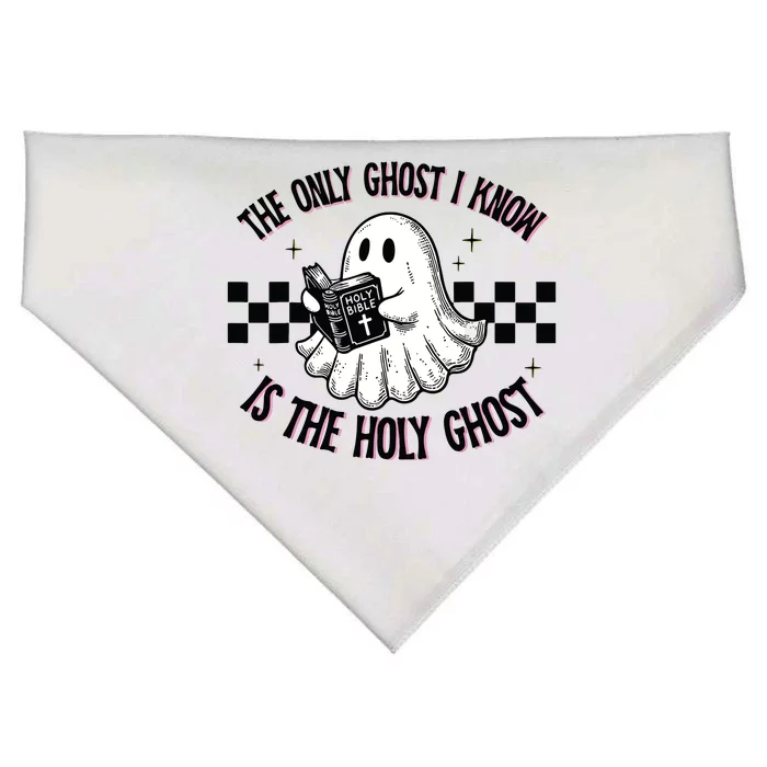 The Only Ghost I Know Is The Holy Ghost USA-Made Doggie Bandana