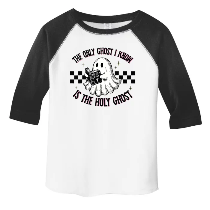 The Only Ghost I Know Is The Holy Ghost Toddler Fine Jersey T-Shirt