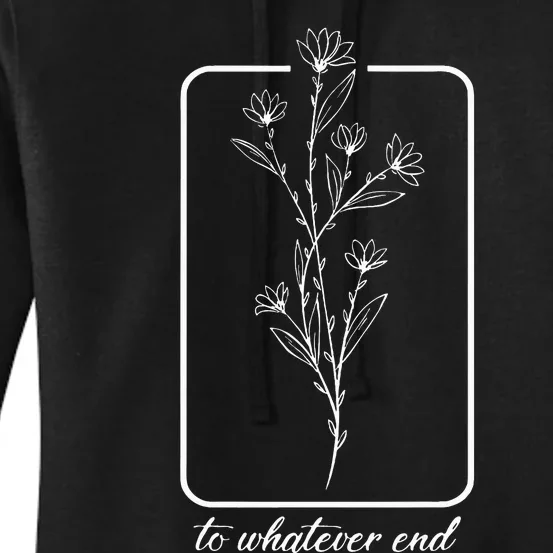 Throne Of Glass Flower Women's Pullover Hoodie