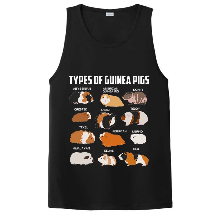 Types Of Guinea Pigs Owner Cool Animal Xmas Gift Performance Tank