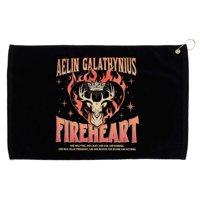 Throne Of Glass Aelin Galathynius Grommeted Golf Towel