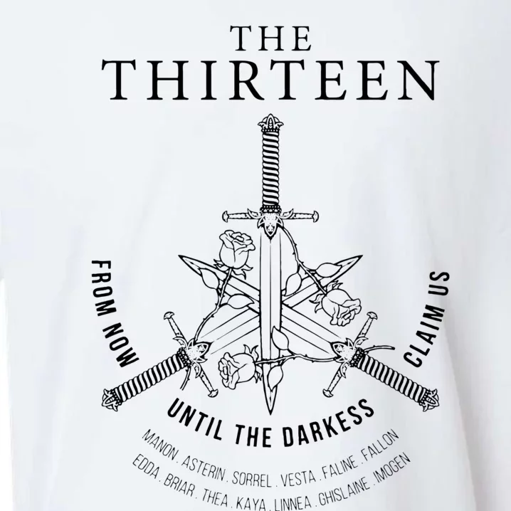 Throne Of Glass The Thirteen For Terrasen Sueded Cloud Jersey T-Shirt