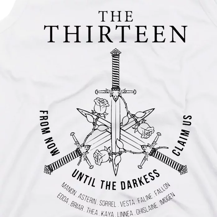 Throne Of Glass The Thirteen For Terrasen Tank Top