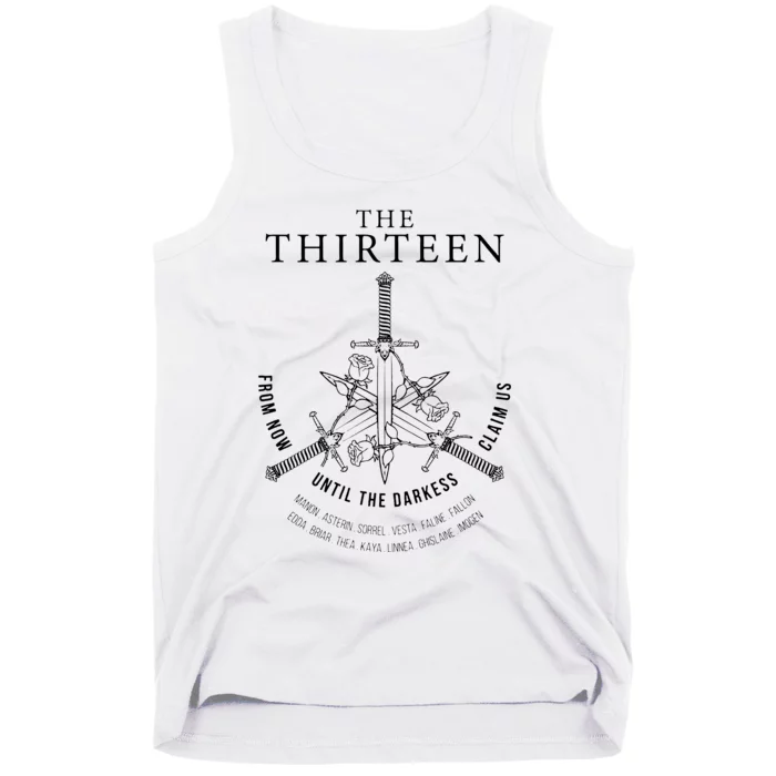 Throne Of Glass The Thirteen For Terrasen Tank Top