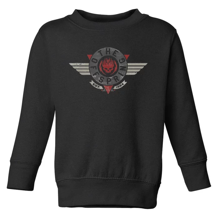 The Offspring Geometric Wings Logo Toddler Sweatshirt