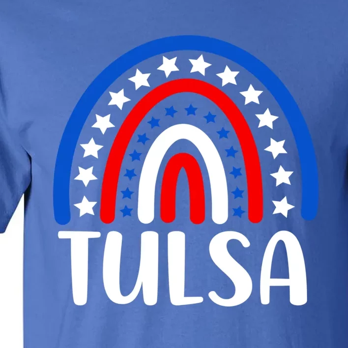 Tulsa Oklahoma Gift I Love Tulsa Oklahoma Usa Gift Tall T-Shirt