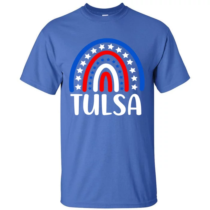 Tulsa Oklahoma Gift I Love Tulsa Oklahoma Usa Gift Tall T-Shirt