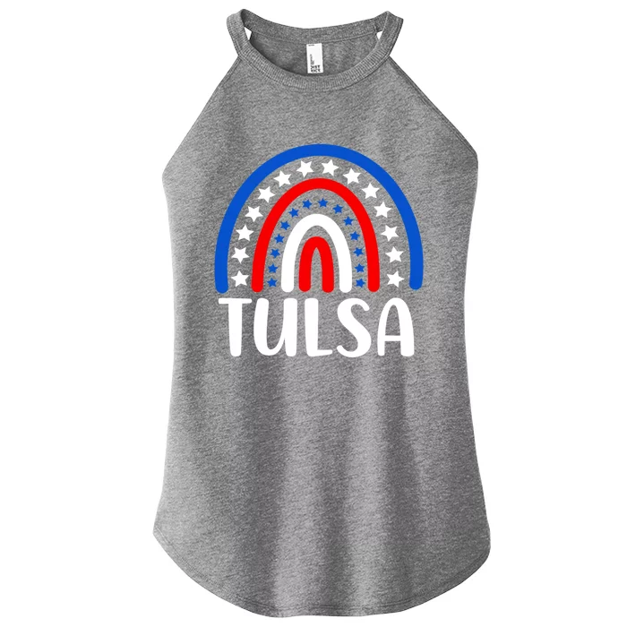 Tulsa Oklahoma Gift I Love Tulsa Oklahoma Usa Gift Women’s Perfect Tri Rocker Tank