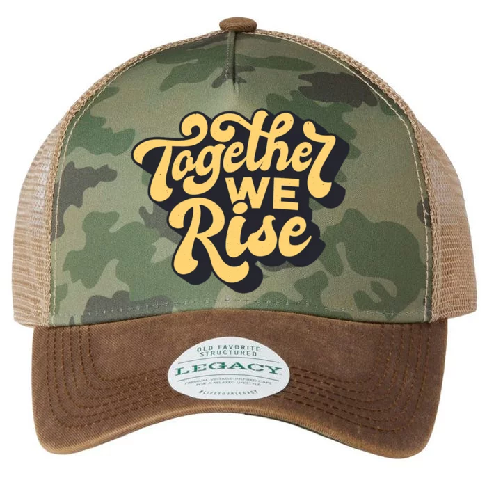 Together We Rise Retro Legacy Tie Dye Trucker Hat