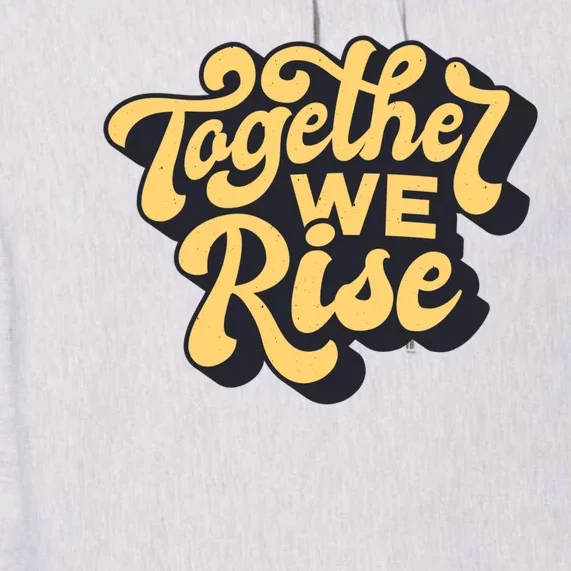 Together We Rise Retro Premium Hoodie