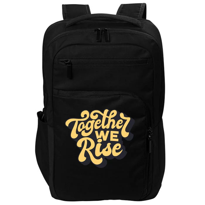 Together We Rise Retro Impact Tech Backpack