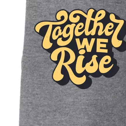 Together We Rise Retro Doggie 3-End Fleece Hoodie