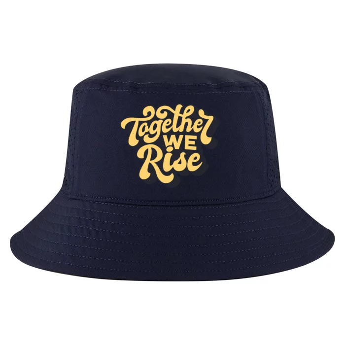 Together We Rise Retro Cool Comfort Performance Bucket Hat