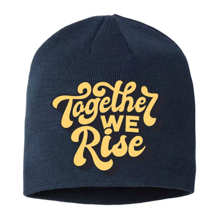 Together We Rise Retro 8 1/2in Sustainable Knit Beanie